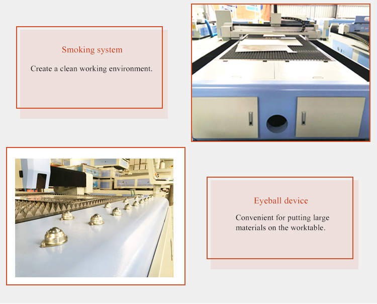 Μηχάνημα κοπής με λέιζερ ινών 3015 Raycus 1000w / 1500w / 2000w στην καλύτερη τιμή