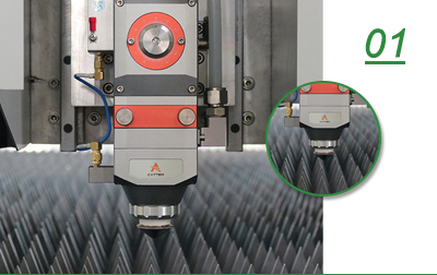 4000w Metal Fiber Laser Cutting Machine With Yaskawa Servo Motor Μηχανή κοπής λέιζερ μεταλλικών ινών 4000w με σερβοκινητήρα Yaskawa