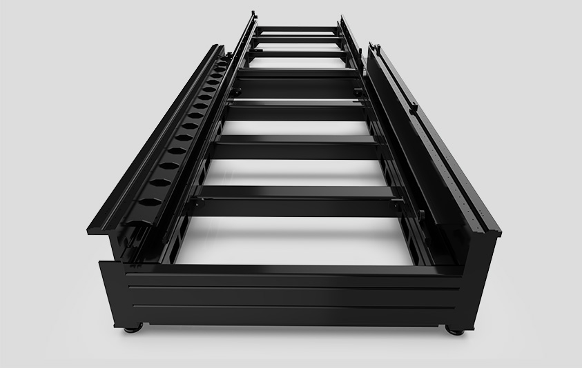 4kw Fiber Laser Cutting Machine Μηχανή κοπής λέιζερ ινών 4 kw