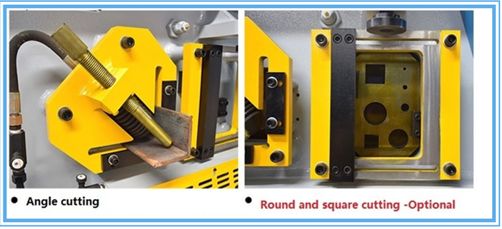 60t Q35-16 Hydraulic Ironworker Shearing Punching Bending And Notching Machine 60t Q35-16 Hydraulic Ironworker Shearing Punching Punching Machine and Notching Machine