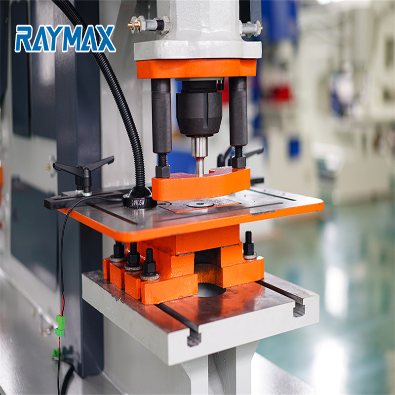 Μηχανή χειροκίνητης σιδηρουργίας Punch Iron Worker Hydraulic Ironworker