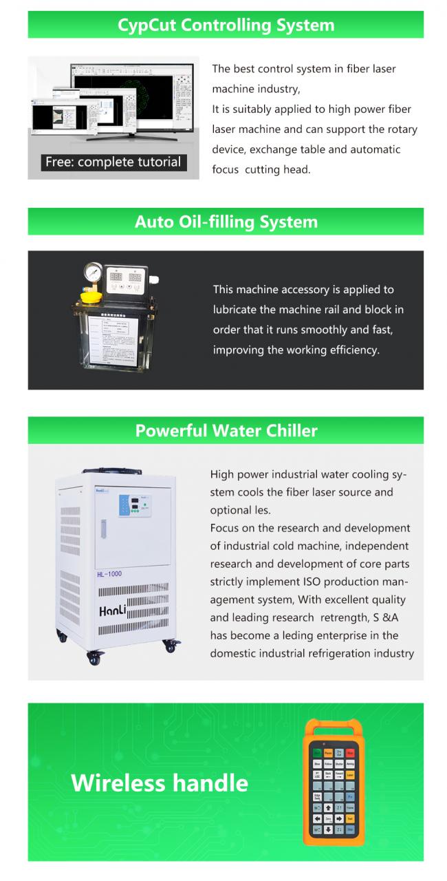 Carbon Iron Aluminum Metal Stainless Steel Cnc Fiber Laser Cutting Machine Μηχανή κοπής με λέιζερ με ίνες άνθρακα από ανοξείδωτο χάλυβα από ανοξείδωτο χάλυβα