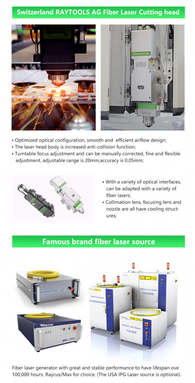 Carbon Iron Aluminum Metal Stainless Steel Cnc Fiber Laser Cutting Machine Μηχανή κοπής με λέιζερ με ίνες άνθρακα από ανοξείδωτο χάλυβα από ανοξείδωτο χάλυβα