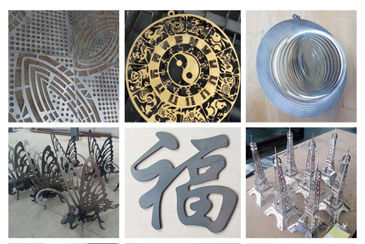 Τιμή μηχανής κοπής λέιζερ ινών υψηλής ακρίβειας 1000w