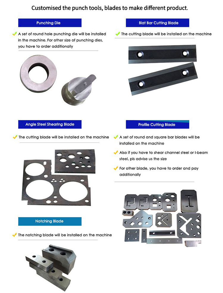 Hydraulic Ironworker 25 Ton Hand Tools Hydraulic Combined Punching And Cutting Machine Hydraulic Ironworker 25 Ton Hand Tools Hydraulic συνδυασμένο μηχάνημα διάτρησης και κοπής