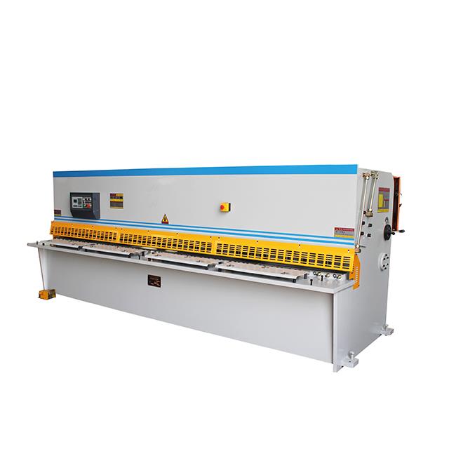 Hydraulic Swing Beam Shearing Machines Electric Guillotine Machine Qc12y-12x3200 Hydraulic Swing Beam Shearing Machines Ηλεκτρική μηχανή γκιλοτίνας Qc12y-12x3200