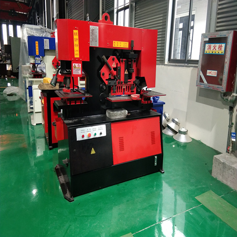 Q35y Series Hydraulic Ironworker Shearing And Punching Machine Σειρά Q35y Hydraulic Ironworker Shearing and Punching Machine