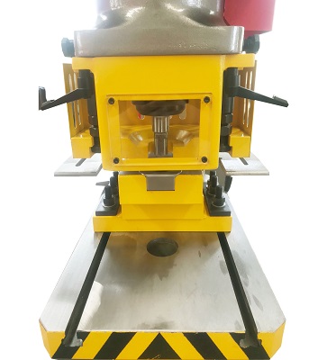 Steel Plate Angle Cutting Punching Notching Machine Hydraulic Ironworker For Sale Πωλείται Μηχάνημα Εγκοπής Γωνιακής Κοπής Πλάκας Χάλυβα Υδραυλικός Σιδηρουργός